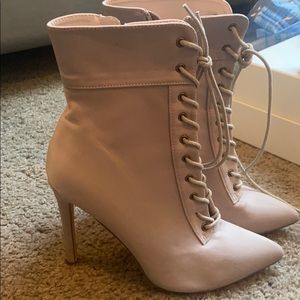 tan boot heels